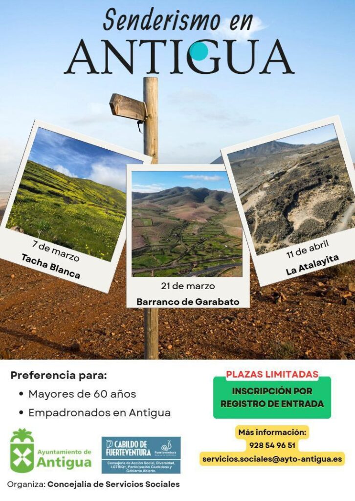 Antigua camina en igualdad este sábado por el Barranco Garabato