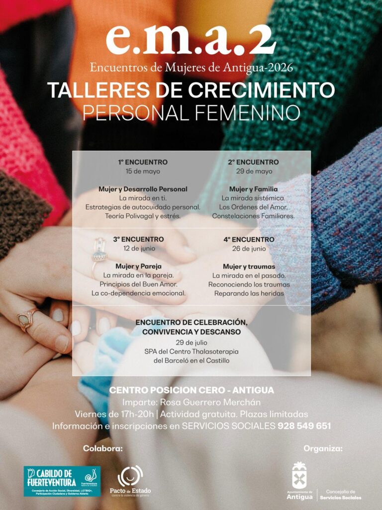 Tras el éxito de su primera edición regresan los Encuentros de Mujeres de Antigua
